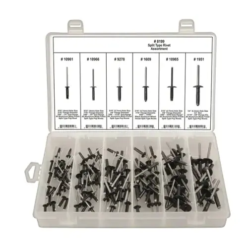 DISCO BLACK ALUMINUM SPLIT-TYPE RIVET ASSORTMENT Buy Online
