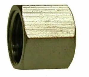 Mega Sale Midland Metal 18055 Nut, 3/8 in Compression, Brass, Nickel-Plated