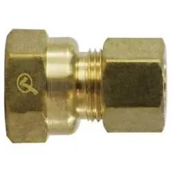 Midland Metal 700066-0406 Female Couplings, Lead-Free Compression, Lf 766 1/4 x 3/8 Fe Coup, Lead-Free Fittings Buy Direct