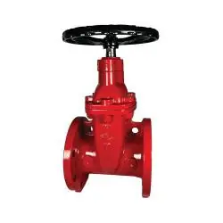 Hot Deal Midland Metal 9640FL3 Gate Valve, 3 in Nominal, Flanged x Flanged, Ductile Iron Body