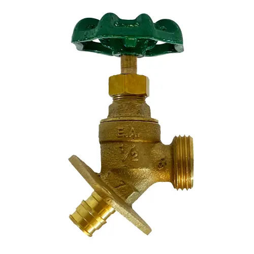 Instant Buy Midland Metal 942144LF Sillcock, 1/2 x 3/4 in Nominal, PEX x MHT, Cast Brass Body