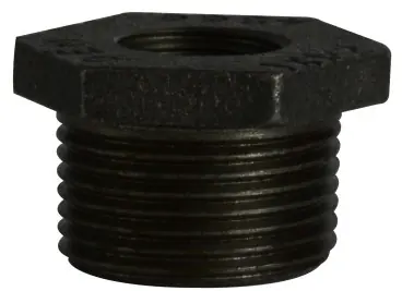 Don't Miss Out Midland Metal 2 1/2 X 2 DOUBLE TAP BLACK BUSHING - 65535DT