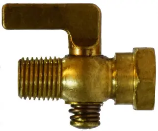 Place Order Midland Metal 46376 MIP x FIP Lever Hex, Air Cocks, 1/4Mip x Fip Lever Hndl Air Cock, Brass Fittings