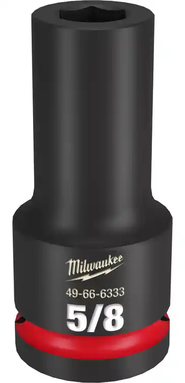Milwaukee Tool 49-66-6333 SHOCKWAVE Impact Duty 3/4" Drive 5/8" Deep 6 Point Socket One Day Deal