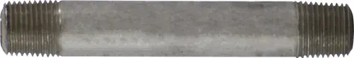 Price Drop Midland Metal 52004 Seamless Pipe Nipple, 1/8 in MPT x 1/8 in MPT, 2-1/2 in L, Stainless Steel, SCH 80 Schedule