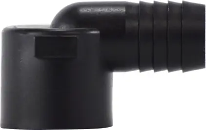 Midland Metal 33345P 90 deg Elbow, 3/4 in Hose Barbed x 1/2 in FIP, Polypropylene Place Order