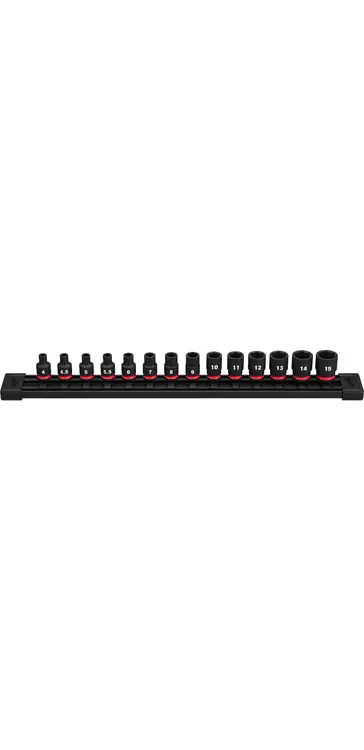 Milwaukee Tool 49-66-7002 14PC SHOCKWAVE Impact Duty Metric Standard 6 Point Socket Set Weekend Sale