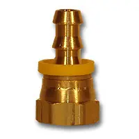Buy Today Midland Metal 29PO5-1010 Push-On SAE/JIC Dual 45 Deg/37 Deg Female Swivel, MAF/USA HOSE BARB, 5/8 Hid x 5/8 Sae/Jic Flare, MAF/USA Brass Fittings