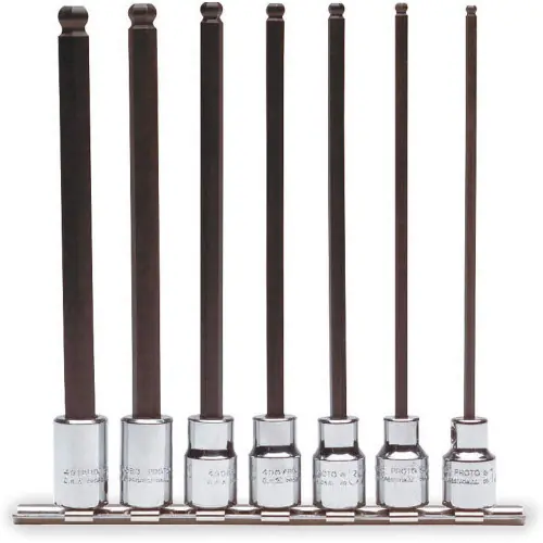 Hot Deal Proto J4900BD Set Hex Bit Ball Drive 7 Pc (1 SET)