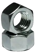 Time-Limited 1 3/4"-5 Hex Nuts, Zinc Cr+3, Coarse (UNC), Low Carbon Steel, Qty 10