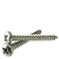 Fast Shipping 6-18 x 1" Self-Tapping Screws, Square Drive Pan Head, Type A, Zinc Cr+3, Full Thread, Qty 100