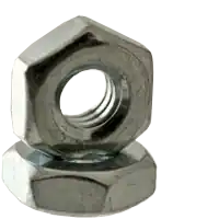 1/4"-28 x 7/16" x 3/16" Hex Machine Screw Nuts, Zinc Cr+3, Low Carbon Steel, Qty 100 Special Discount