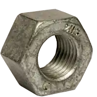 Trending 2"-4 1/2 Heavy Hex Nuts, Hot-Dipped Galvanized HDG, Grade 2H, Coarse (UNC), A194 / SA 194, Qty 5