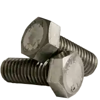 While Supplies Last 7/16"-14 x 1 1/4" Hex Bolts, Plain Finish, Grade A, Full Thread, Coarse (UNC), Low Carbon, A307, Qty 50