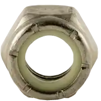 Luxury 1/2"-20 Nylon Insert Lock Nuts, NTE (Thin), 18-8 Stainless Steel, Fine (UNF), Qty 100