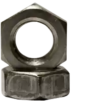 5/16"-18 Hex Jam Nuts, Coarse (UNC), Plain Finish, Low Carbon Steel, Qty 100 Clearance