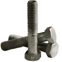 Order Now 3/8"-16 x 8" Hex Bolts, Grade A, A307, Hot-Dipped Galvanized HDG, Partial Thread, Coarse (UNC), Qty 50