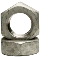 High Quality 1"-8 Hex Jam Nuts, Hot-Dipped Galvanized HDG, Coarse (UNC), Low Carbon Steel, Qty 25