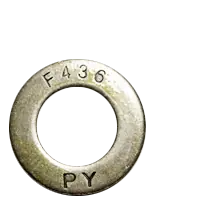 Brand New 1/4" x 5/8" Structural Flat Washers, F436, Plain Finish, Medium Carbon Steel, Qty 1000