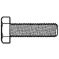 3/4"-10 x 4" Hex Tap Bolts, Grade A, A307, Hot-Dipped Galvanized HDG, Full Thread, A307, Qty 70 Deal