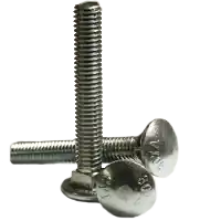 5/8"-11 x 3" Carriage Bolts, Grade A, A307, Zinc Cr+3, Full Thread, Qty 25 Hassle-Free Returns