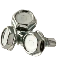 12-14 x 1 1/2" Self-Drilling Screws, Phillips Pan Head, 3 Point, Zinc Cr+3, Full Thread, Qty 100 One Day Deal