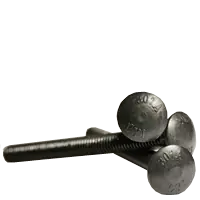 Express Delivery 10-24 x 1 3/4" Carriage Bolts, Grade A, A307, Plain Finish, Full Thread, Qty 100