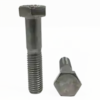 M20-2.50 x 120 mm Hex Cap Screws, 316 Stainless Steel A4, Partial Thread, Coarse (UNC), DIN 931, Qty 10 Free Returns