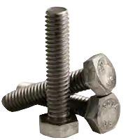 3/8"-16 x 3" Hex Tap Bolts, Grade A, Full Thread, Plain Finish, Coarse (UNC), Low Carbon Steel, A307, Qty 25 Fresh Stock
