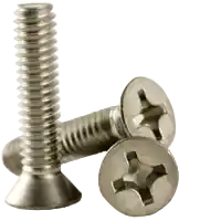 Shop Now 4-40 x 7/16" Machine Screws, Phillips Flat Head, 18-8 Stainless Steel A2, Full Thread, Coarse (UNC), Qty 1000