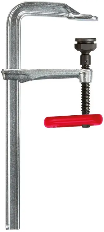 Discount Bessey 1800-S12 Clamp, welding, F-style with grip, heavy duty Morpad, 12 In. x 4.75 In., 1980 lb, 5 Pack
