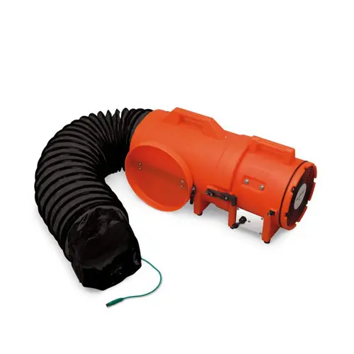 Limited Time Allegro 9538-15 8" Plastic Explosion Proof Blower W/ 15‘ Ducting