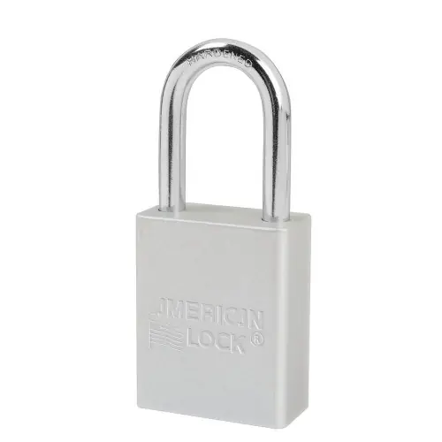 Authentic American Lock S1106CLR Clear Alum Saf Pl W/11/2In Shckl Key Retaining