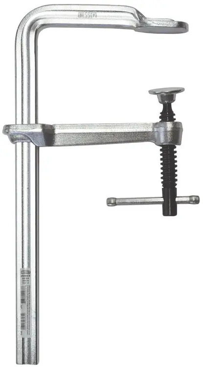 Bessey GS16-12K Clamp, welding, F-style, crimped on swivel pad, 6 In. x 4.75 In., 1000 lb, 10 Pack Shop Now