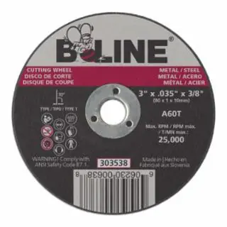 Fresh Stock B-LINE ABRASIVES 1 x 3 x 3/8-24 B-LINE T16 CONE A24R9B 903-303538