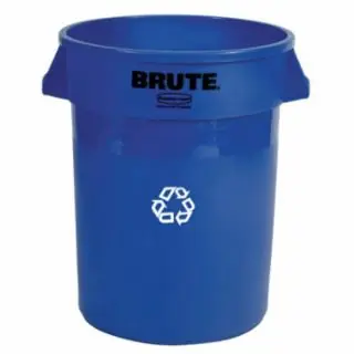 Rubbermaid Commercial FG263273BLUE Brute Cont Recycle 32G/121L Blue Save Now