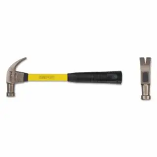 Ampco Safety Tools H-21FG 1.5 Lb Claw Hammer W/Fbg. Handle One Day Deal