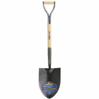 Jackson Professional Tools 1201300 Pony Round Point Shovel27" D-Handle Express Delivery