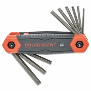 Latest Crescent CHKFSAE9 Folding Hex Key Sae 9Pc (1 ST)