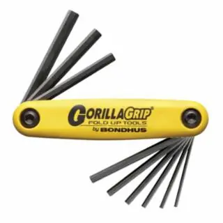 Save Now Bondhus 12589 5/64-1/4" Gorilla Grip Foldup Tool Set (1 ST)