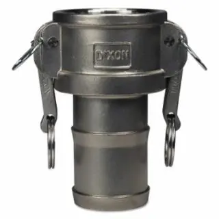 Dixon Valve G200-C-BR 2" Global Type C Coupler- Brass One Day Deal