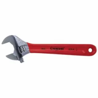 ADJ WRENCH 8" CHROME CUSHION CARDED SENSORMATIC Grab Now