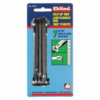 Fresh Stock Eklind Tool 22571 7 In 1 Torx Fold-Up Keyset (1 ST)