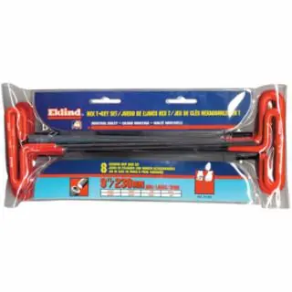 Special Offer Eklind Tool 53168 3/32" - 1/4" T-Handle Hex Kit W/Pouch 8 K (1 SET)
