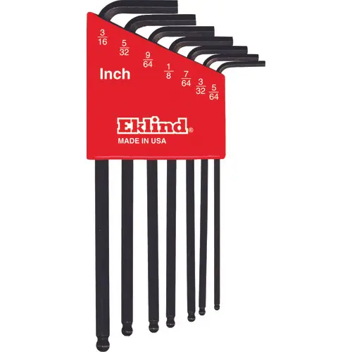 Eklind Tool 13297 7 Key Set-Inch 5/64-3/16 (6 ST) Bargain