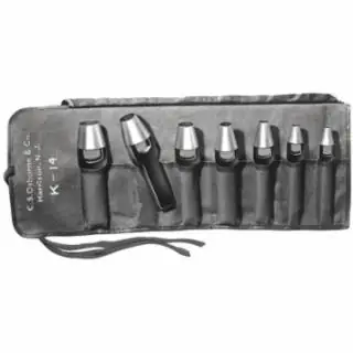 Save Now C.S. Osborne K-14 7 Piece Punch Set 1/4"-1" (1 SET)