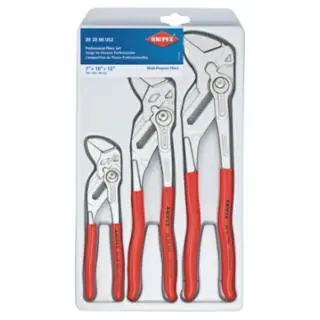 Best Price Knipex 00 20 06 US2 3 Pc Pliers Wrench Set (7", 10", & 12")