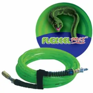 Coilhose Pneumatics PFX6100GS16XS Flexeel Max 3/8" Id X 100‘ 1/4" Automotive Trusted Brand