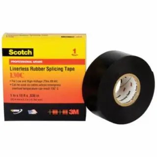 Factory Price Scotch 7000006091 00076 130C 2"X30‘ Linerless Rubber Splicing Ta (1 RL)