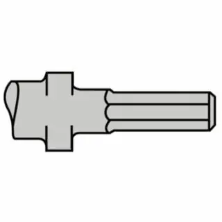 Order Now INGERSOLL RAND POWER TOOLS/HOISTS/AIR MOTORS .580HEX SHANK OVAL COLLAR 12" ROUND NOSE CHISEL HH1-214F-12